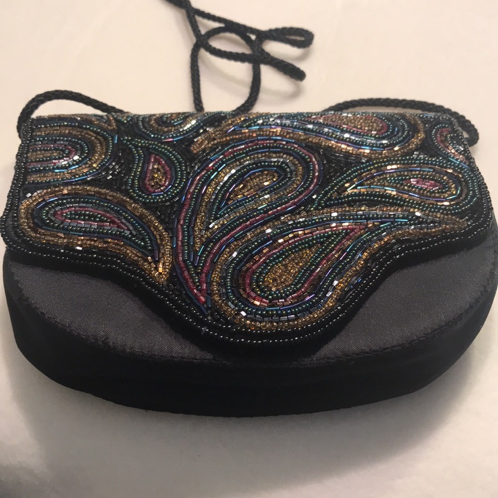 A D G Fashion Imports Vintage Beaded Bag